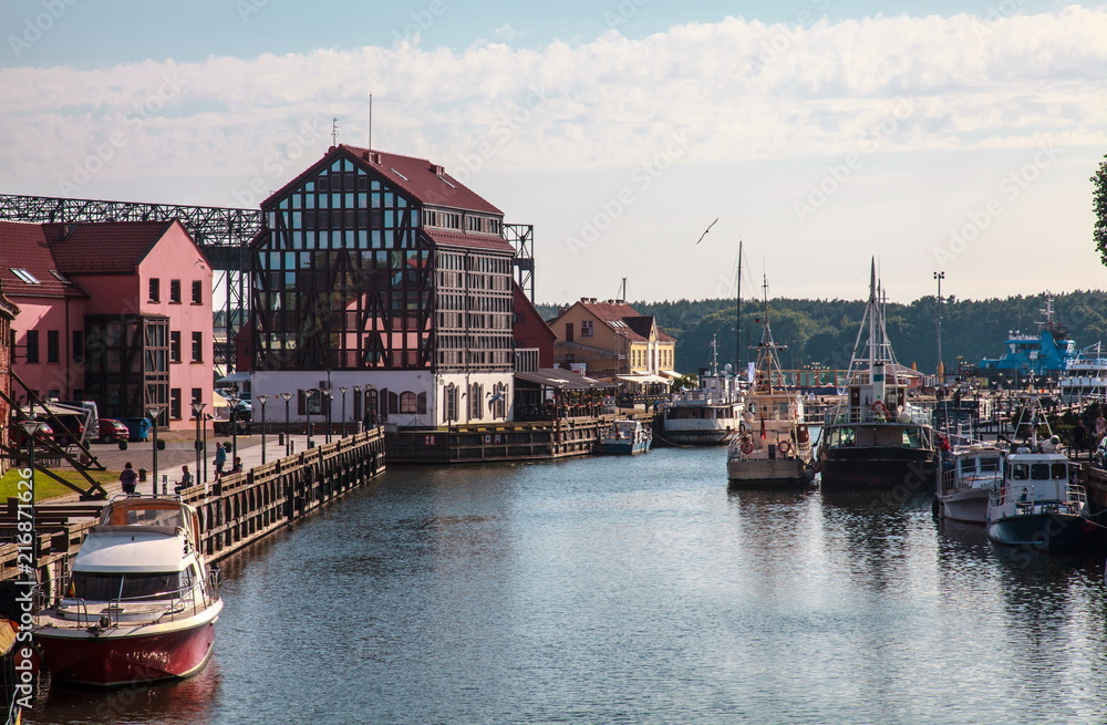 Naklejka premium Klaipeda