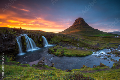 Kirkjufell mountain  West of Iceland