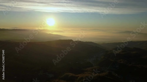 Wallpaper Mural Sunset High in the Mountains Torontodigital.ca