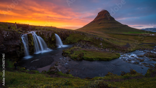 Kirkjufell mountain, West of Iceland © forcdan