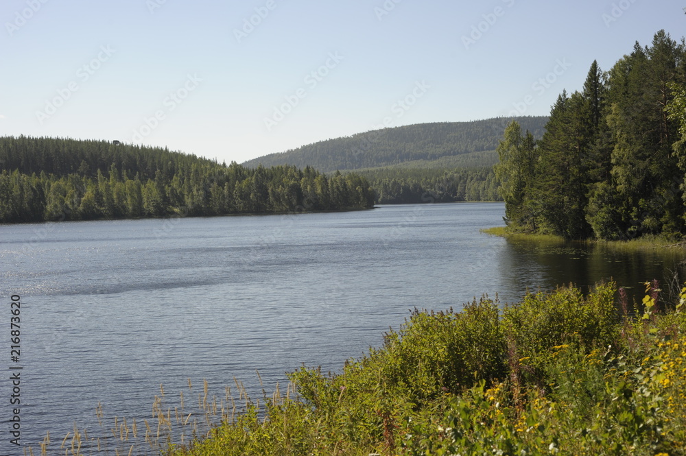 Nordic countries, Scandinavia, ecology, travel, lake, forests, outdoor activities, nature