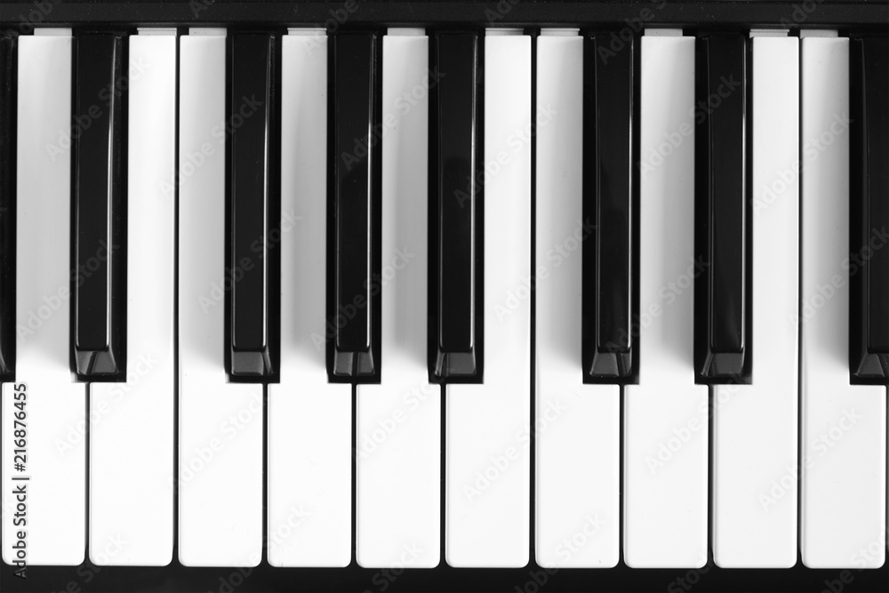 Classical piano black and white keybord background Classical piano black and white keybord background