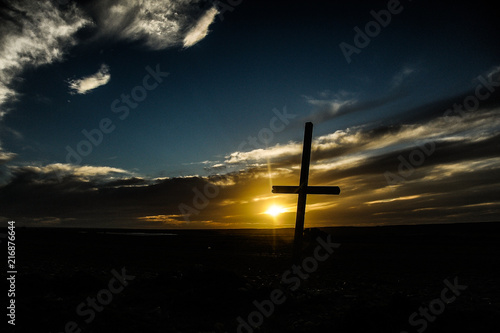 Cementery sun