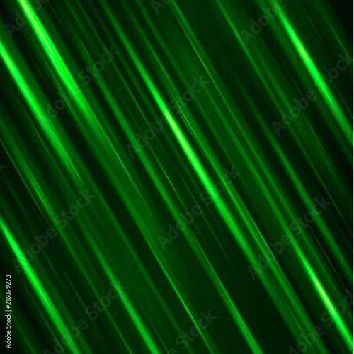 Light lines on blue background with glitter.
