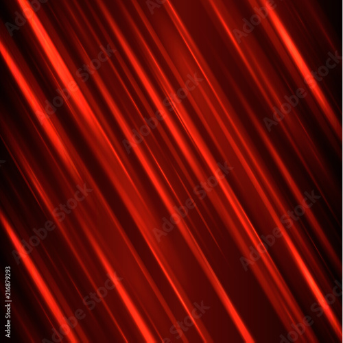 Light lines on blue background with glitter.