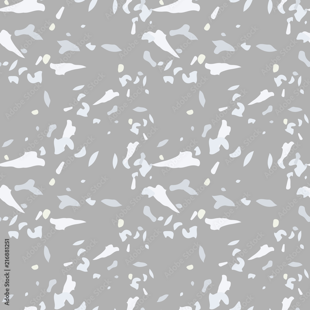 UFO military camouflage seamless pattern in beige and different shades of grey color UFO military camouflage seamless pattern in beige and different shades of grey color