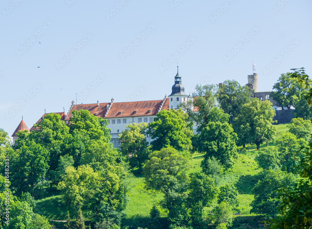 Obraz premium Schloss Hellenstein 