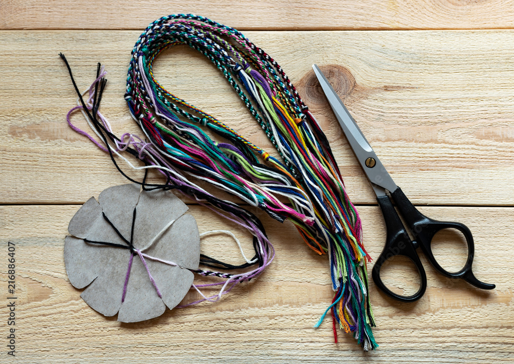 multi-colored braided bracelets of multi-colored braided bracelets of