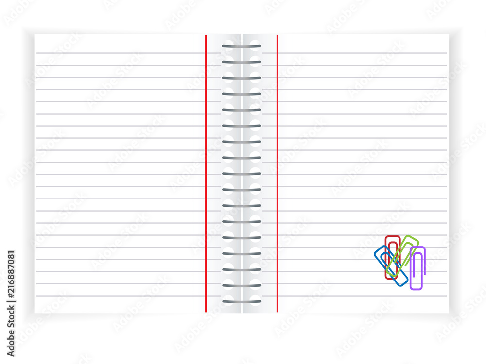 Perforated Notebook Paper