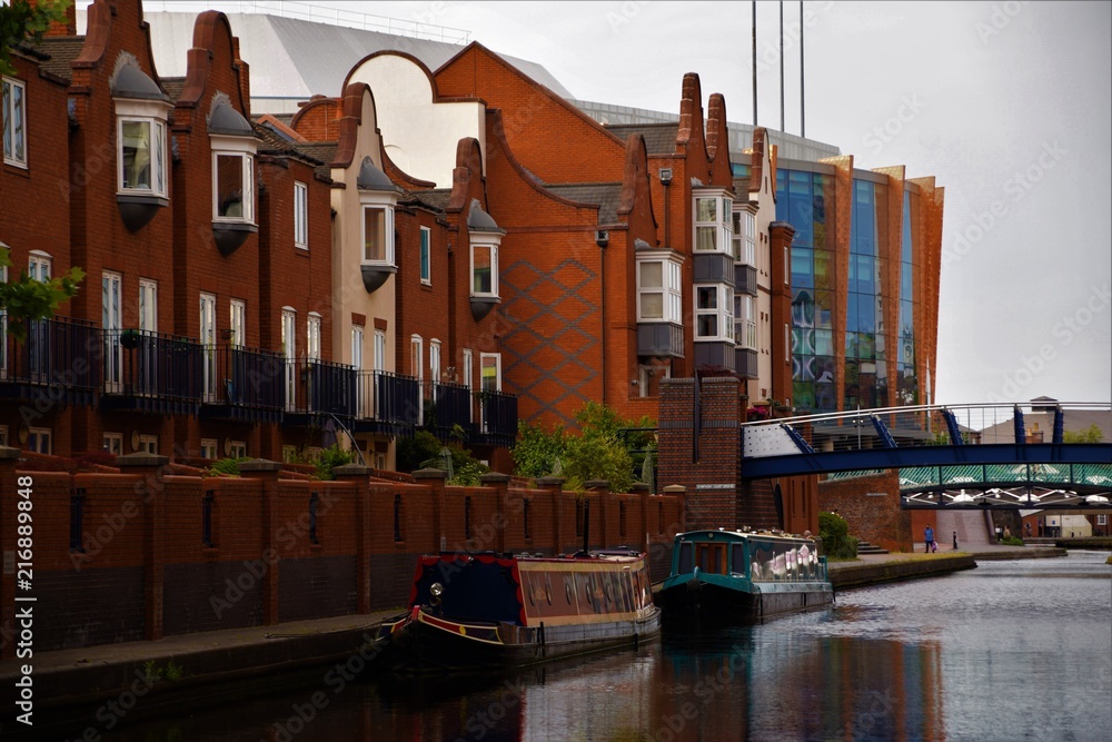 Birmingham canal network view