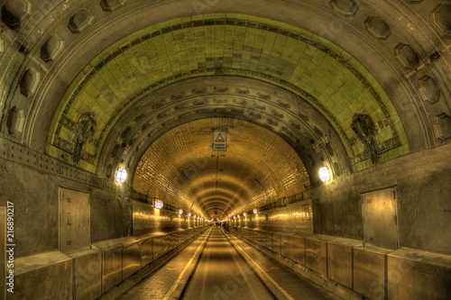 St.Pauli Elbtunnel in Hamburg