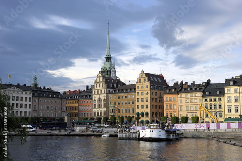 Sweden, Stockholm, old town, palaces, castles, architecture