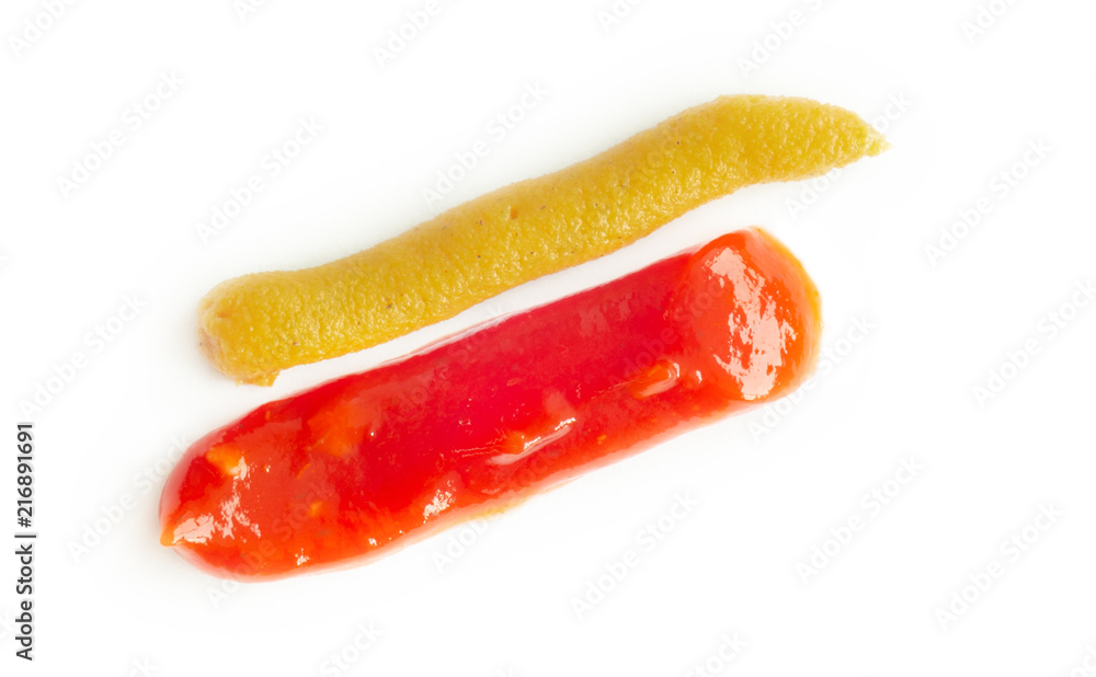 ketchup and mustard ketchup and mustard