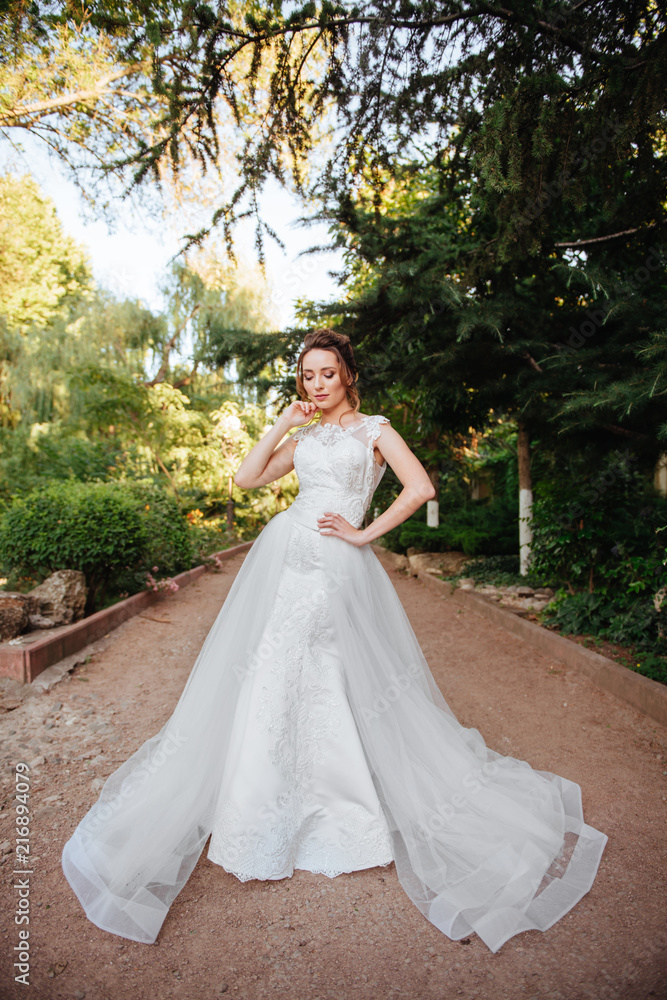 Portrait of a beautiful bride.