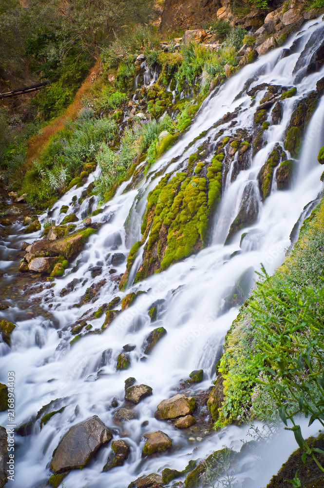 Fototapeta premium Tomara Waterfall at Gumushane - Turkey