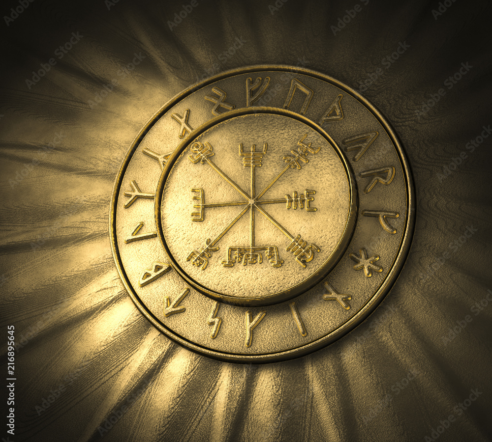 Fototapeta premium Vegvisir