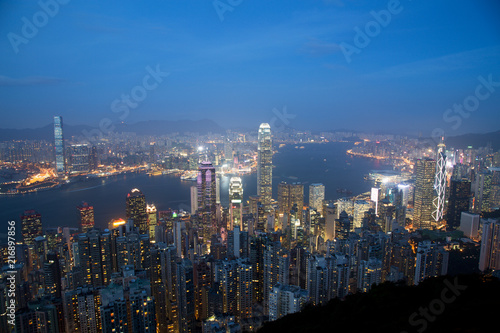 Hong Kong Skyline at Dusk