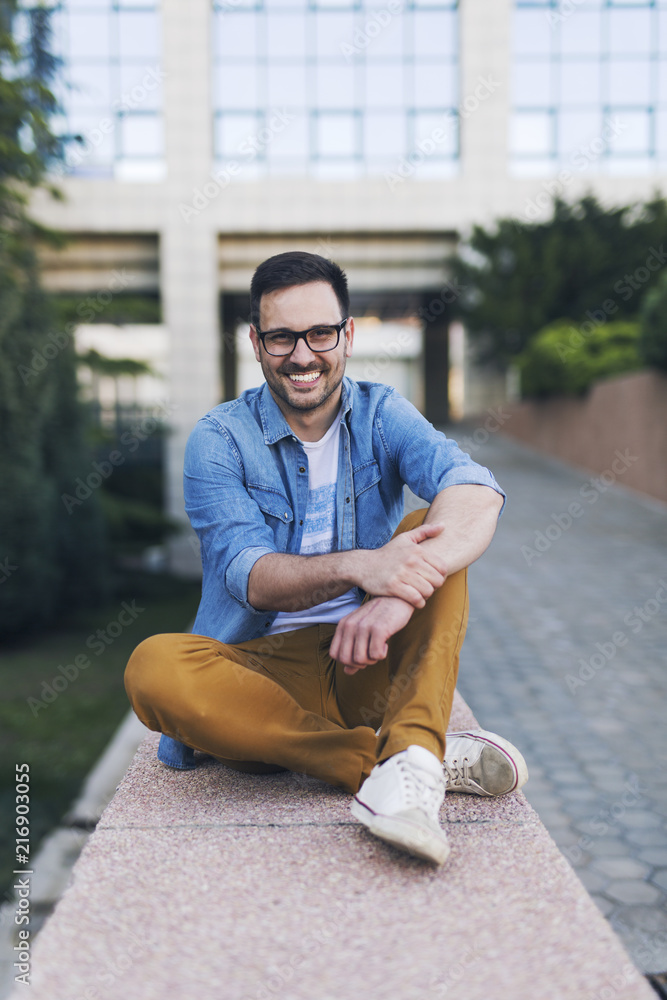 Fototapeta premium Man portrait