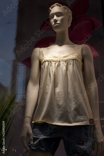 mannequin. No brandnames or copyright objects. photo