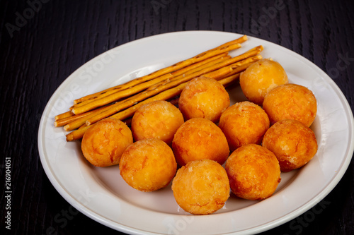 Delicious cheese balls