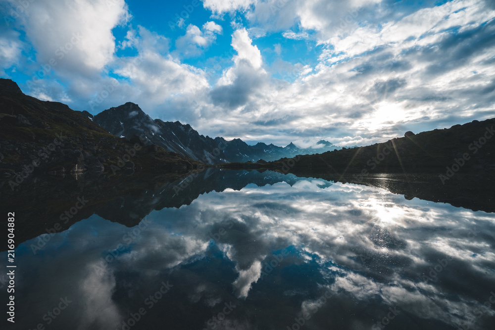 Mountain Lake Reflection 3