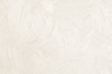Design bedroom wall or reception room decorated with a wallpaper texture background. Abstract linen tone color beige, sepia and with cream. 