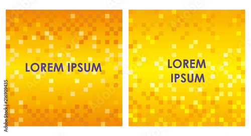 ポリゴン　背景セット