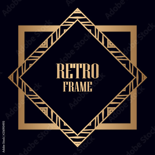 Art Deco Frame