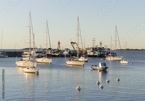 Marina com barcos atracados © Jader Santiago