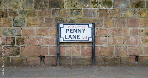 Penny Lane Sign Liverpool