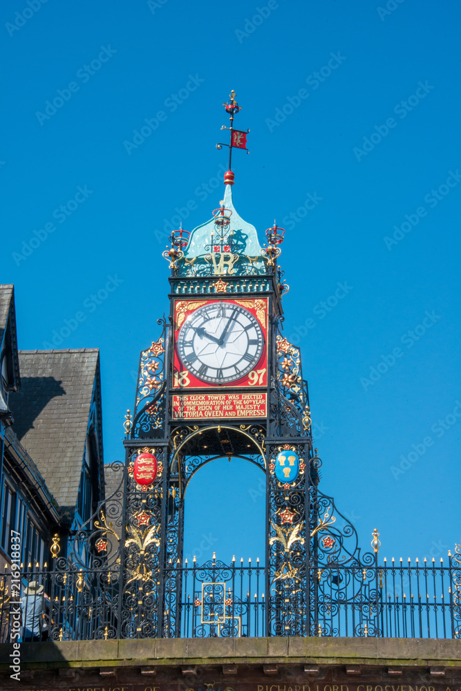 Fototapeta premium Clock tower in Liverpool
