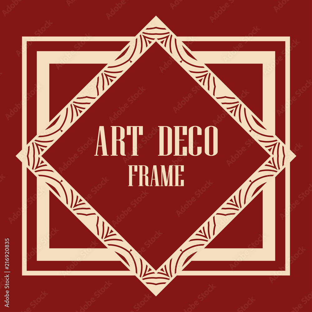 Art Deco Frame Art Deco Frame