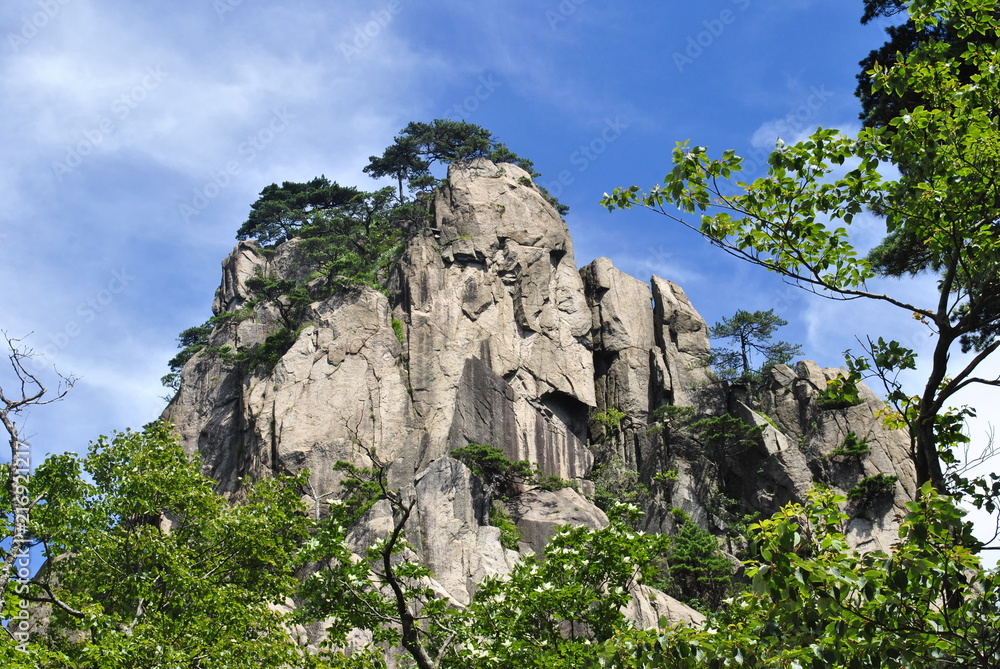 The Yellow Mountain in China The Yellow Mountain in China