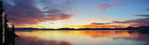 Sunset at Lake Tahoe  CA