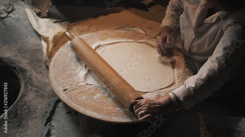 Preparation of Lavash Bread in Traditional Backery, Armenia 8