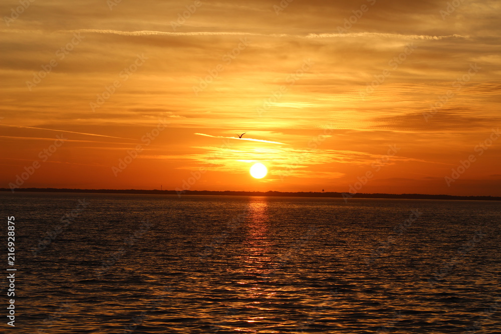 Sunset on the Lake