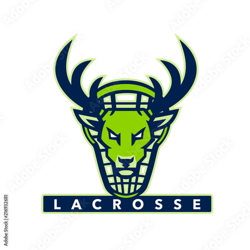 Buck Lacrosse Mascot