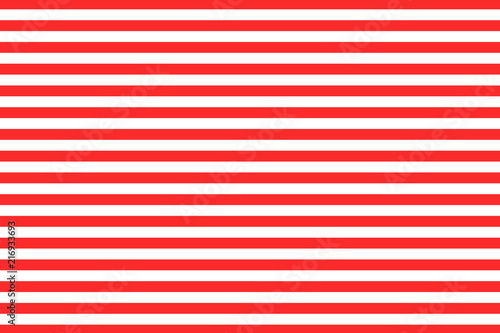 Stripe horizontal pattern red and white. Design for wallpaper, fabric, textile. Simple background