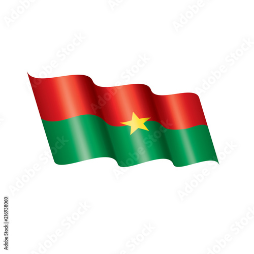 Free Download Burkina Faso flag, vector illustration on a white background - GFXLoad