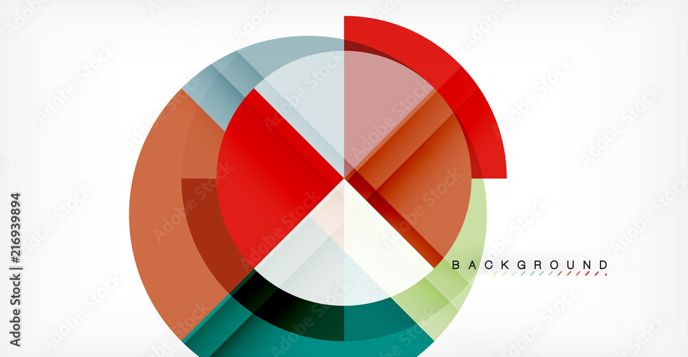 Vector circle abstract background Vector circle abstract background