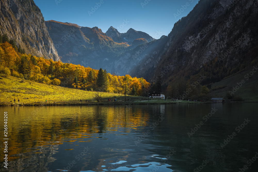 Bavarian landscape in autumn