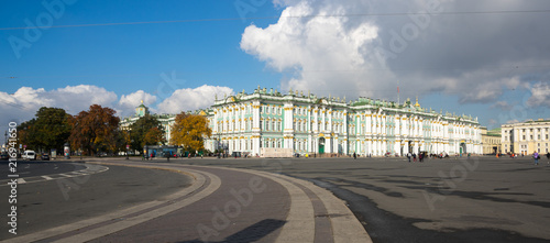 The Winter Palace in Saint-Petersburg, Russia