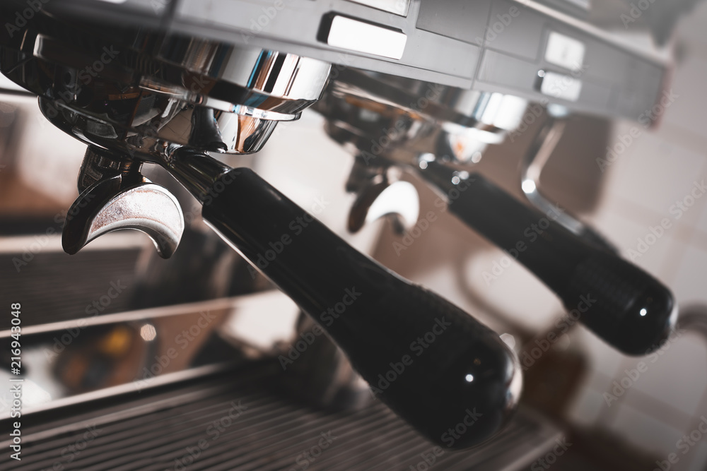 coffee machine. barista.