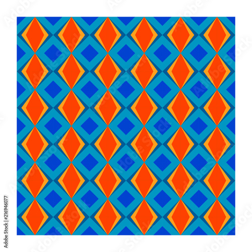 Colorato astratto texture sfondo geometrico arte vettoriale ripetizione mattonella