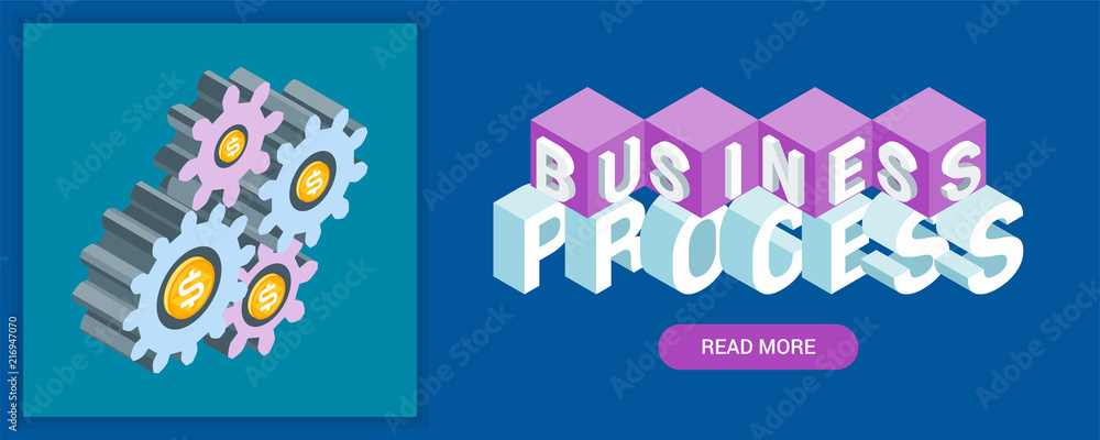 Business process banner