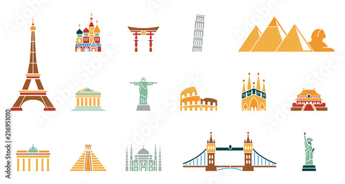 Landmarks of the World - Iconset