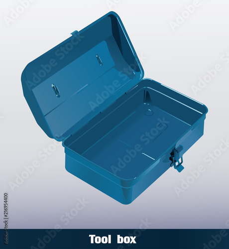 eps Vector image:Tool Box open