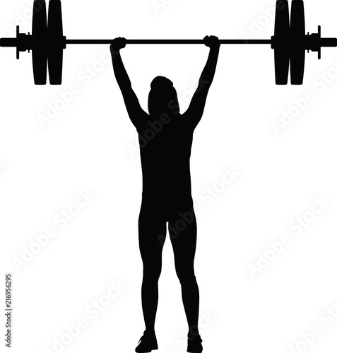 weight lifting girl