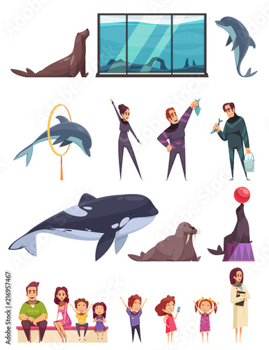 Dolphinarium Essential Characters Set