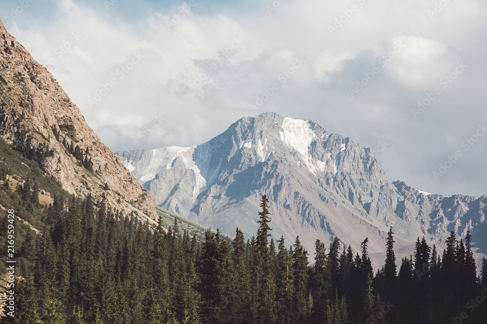 Fototapeta premium mountain peak wilderness